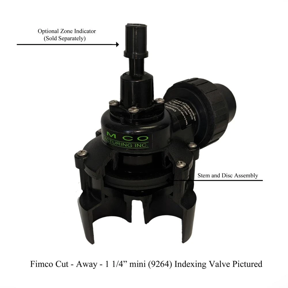 1-1/2 In. Standard 4 Outlet Indexing Valve With 2, 3 And 4 Zone Cams 6 1-1/2 In. Standard 4 Outlet Indexing Valve With 2, 3 And 4 Zone Cams - Image 6