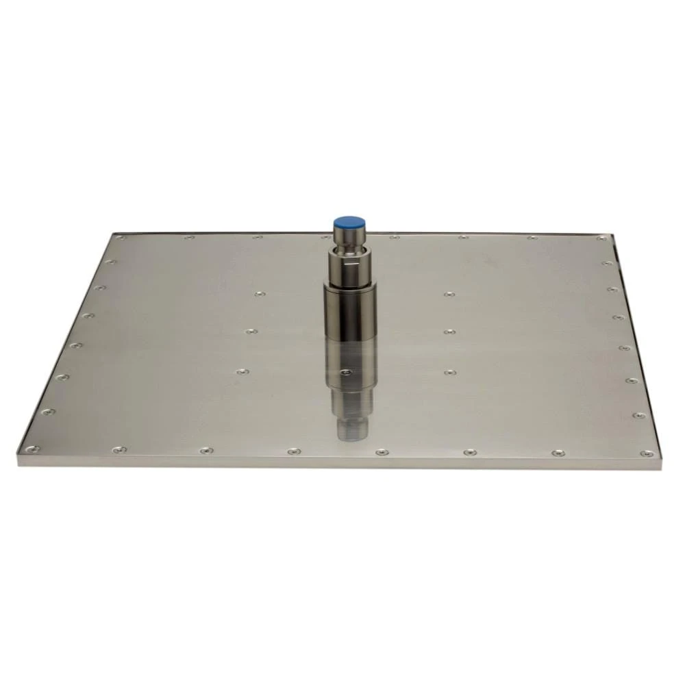 1-Spray 16 In. Single Ceiling Mount Fixed Rain Shower Head In Brushed Nickel 5 1-Spray 16 In. Single Ceiling Mount Fixed Rain Shower Head In Brushed Nickel - Image 5