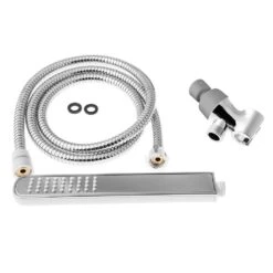 1-Spray 4.5 In. Single Wall Mount Handheld Rain Shower Head In Chrome -arbor Shop 52b39174db5ed11f67588b4b9daffd26