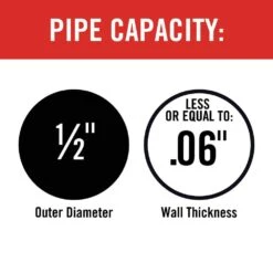 1/2 In. Capacity Model 408 Tubing Bender -arbor Shop 52c8afdedb4ef46eff10fdded829a83e