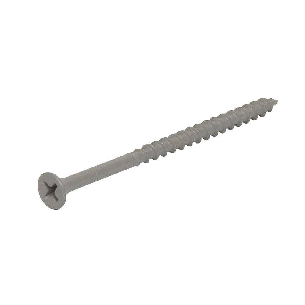 #7 X 2 In. Phillips Bugle-Head Coarse Thread Sharp Point Polymer Coated Exterior Screws (1 Lb./Pack) 5 #7 X 2 In. Phillips Bugle-Head Coarse Thread Sharp Point Polymer Coated Exterior Screws (1 Lb./Pack) - Image 5