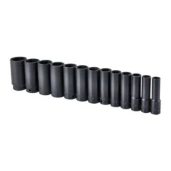 Icon 1/2 In. Drive SAE Professional Deep Impact Socket Set, 13 Pc. -arbor Shop 56211 W5