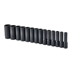 Icon 1/2 In. Drive Metric Professional Deep Impact Socket Set, 14 Pc. 11 Icon 1/2 In. Drive Metric Professional Deep Impact Socket Set, 14 Pc. -arbor Shop 56212 W5