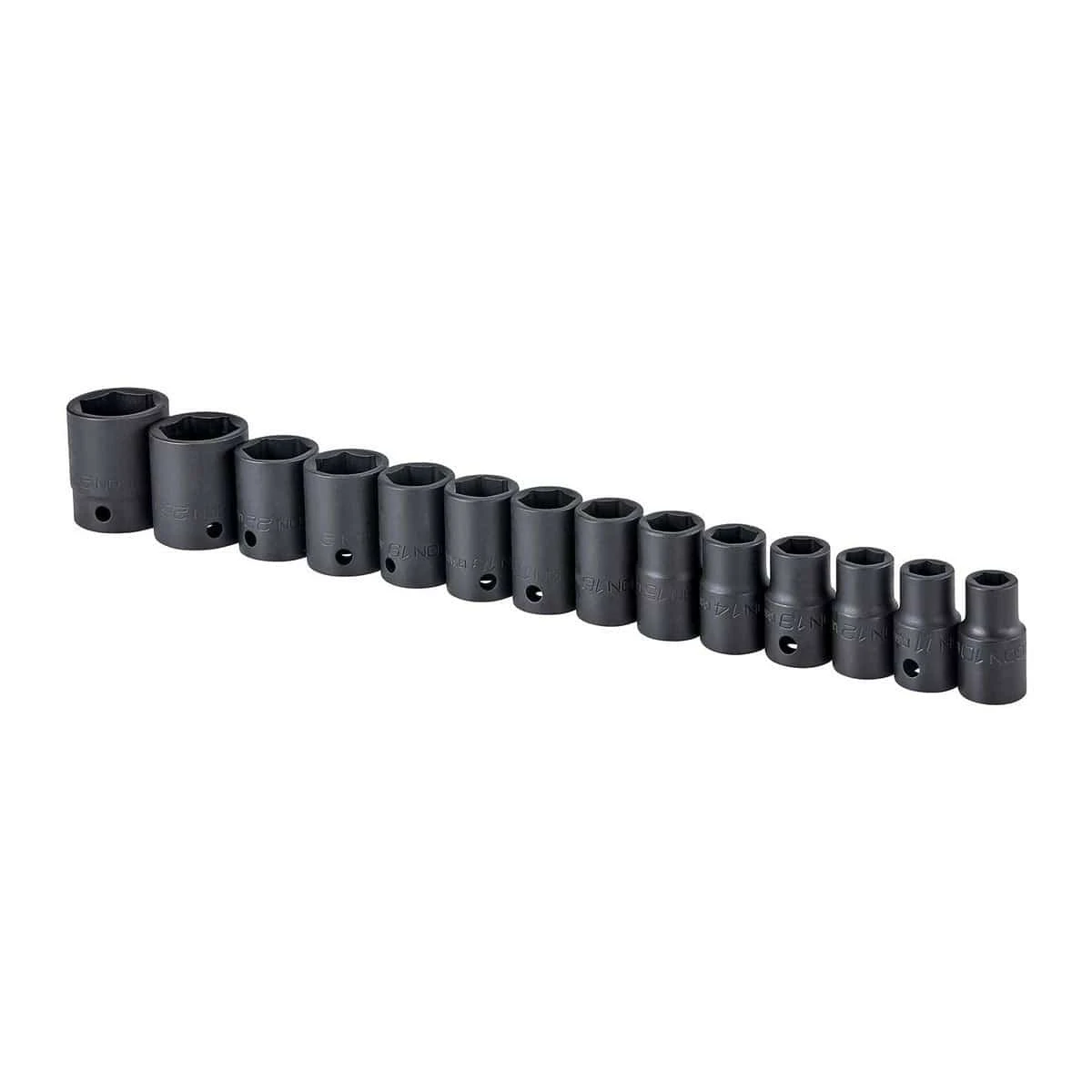 Icon 1/2 In. Drive Metric Professional Impact Socket Set, 14 Pc. 1 Icon 1/2 In. Drive Metric Professional Impact Socket Set, 14 Pc.