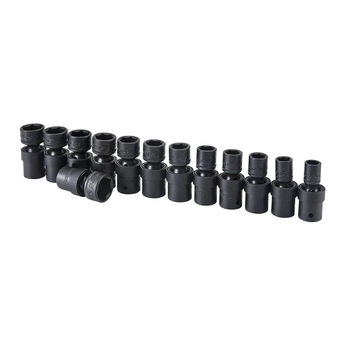 Icon 1/2 In. Metric Impact Swivel Socket Set, 13 Pc. 1 Icon 1/2 In. Metric Impact Swivel Socket Set, 13 Pc.