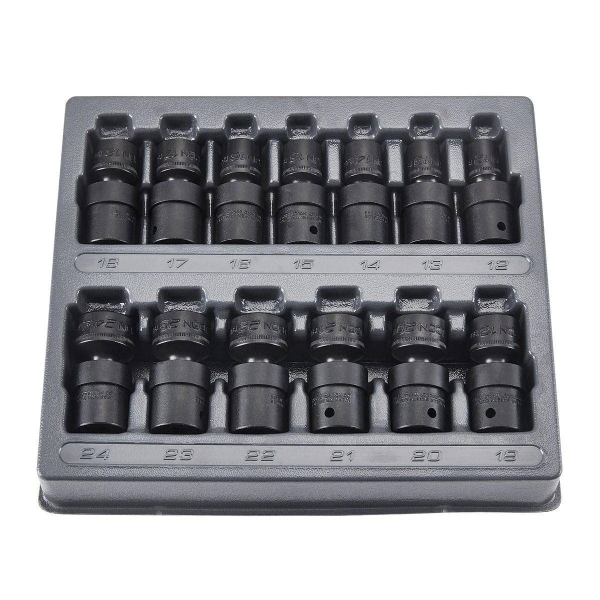 Icon 1/2 In. Metric Impact Swivel Socket Set, 13 Pc. 2 Icon 1/2 In. Metric Impact Swivel Socket Set, 13 Pc. - Image 2
