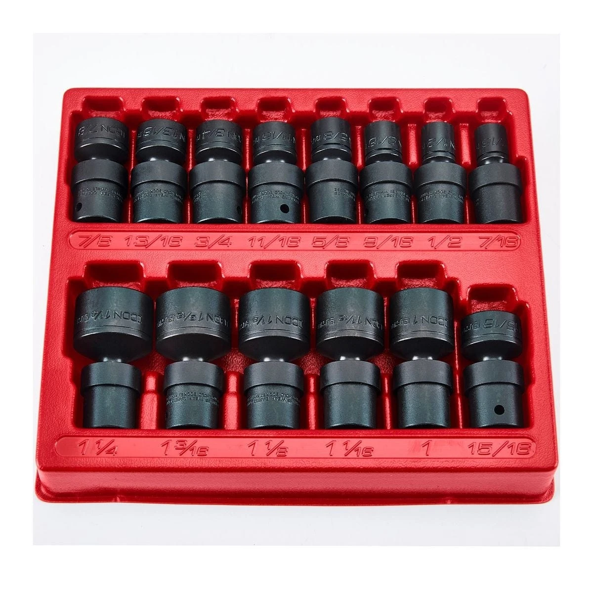 Icon 1/2 In. SAE Impact Swivel Socket Set, 14 Pc. 2 Icon 1/2 In. SAE Impact Swivel Socket Set, 14 Pc. - Image 2