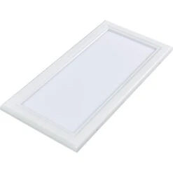 1 Ft. X 2 Ft. White Dimmable Edge-Lit 22-Watt 3000K Integrated LED Flat Panel Flushmount