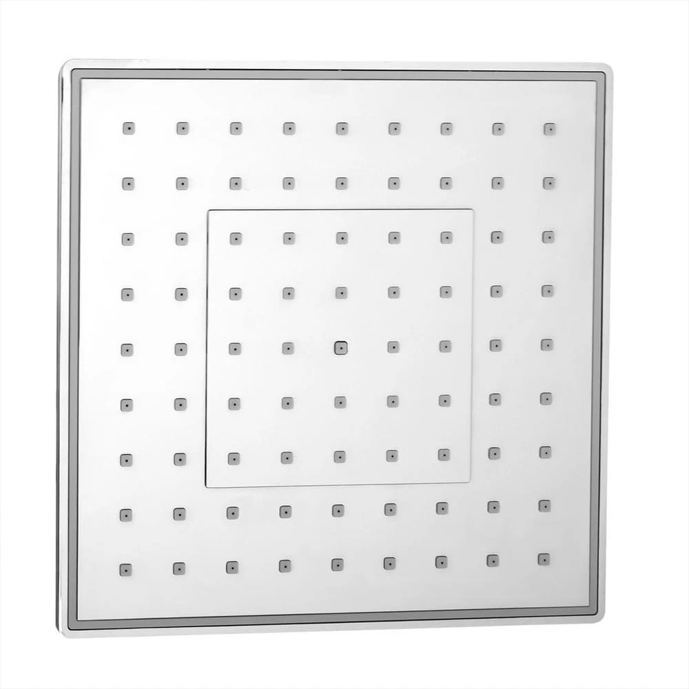 1-Spray 7.88 In. Single Wall Mount Fixed Rain Shower Head In Chrome 5 1-Spray 7.88 In. Single Wall Mount Fixed Rain Shower Head In Chrome - Image 5