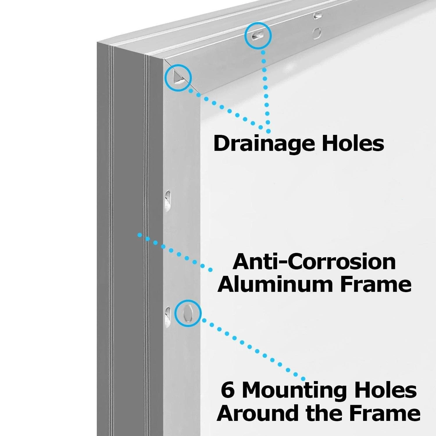 "Mighty Max 100 Watt 12 Volt Waterproof Polycrystalline Solar Panel Charger" 5 "Mighty Max 100 Watt 12 Volt Waterproof Polycrystalline Solar Panel Charger" - Image 5