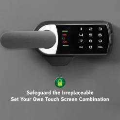 1.23 Cu. Ft. Fireproof Safe And Waterproof Safe With Touch Screen -arbor Shop 5f1e9c152cde9c72ea3a46752b2ce593