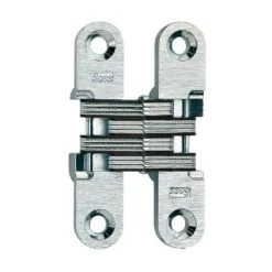 1/2 In. 2-3/8 In. Satin Chrome Invisible Hinge