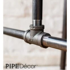 1/2 In. Black Pipe 14 In. W X 18 In D X 19.5 In. H Turnpike Design End Table Kit -arbor Shop 5fd03672fdc9b96cdb398dee3c3181bc