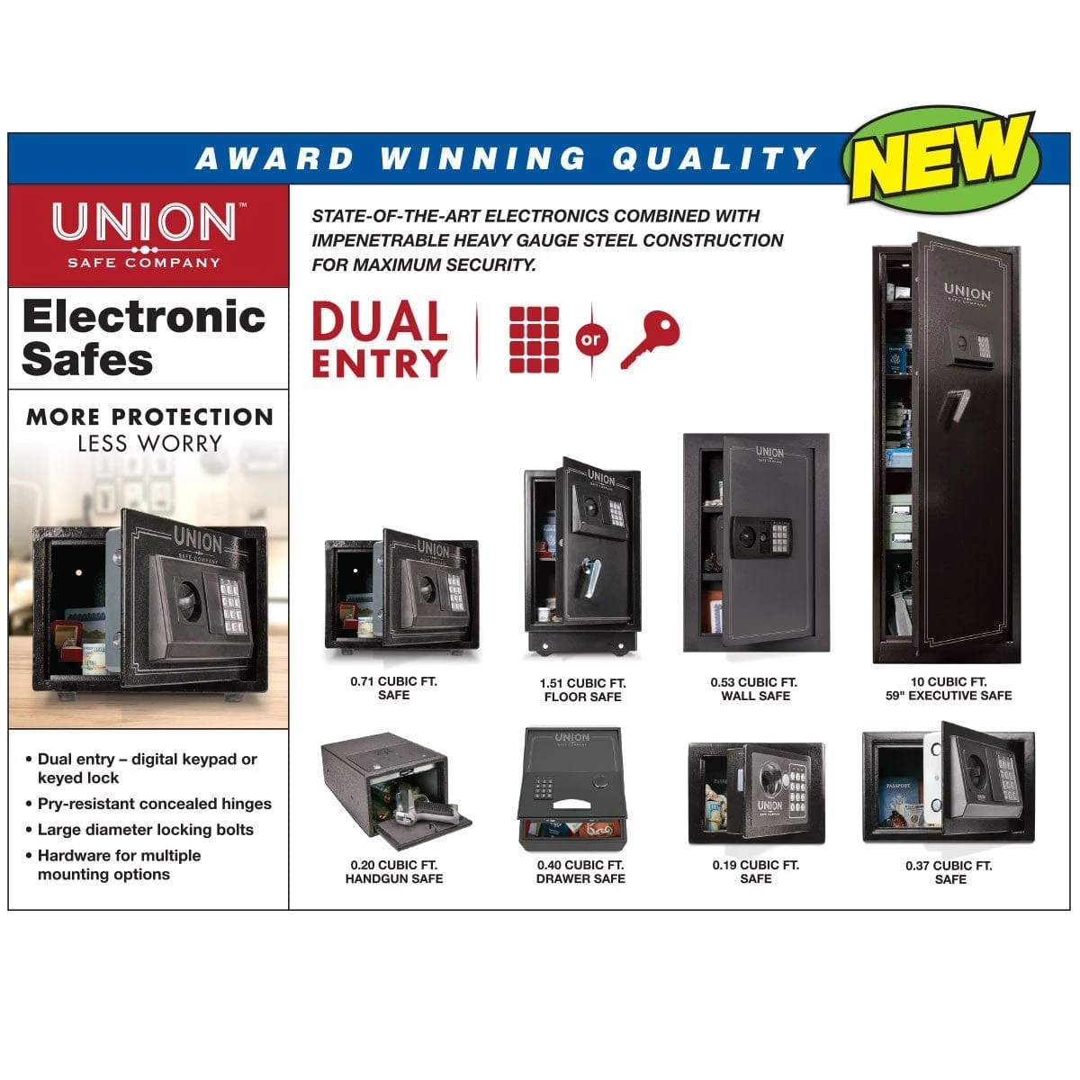 0.53 Cu. Ft. Digital Wall Safe 4 0.53 Cu. Ft. Digital Wall Safe - Image 4