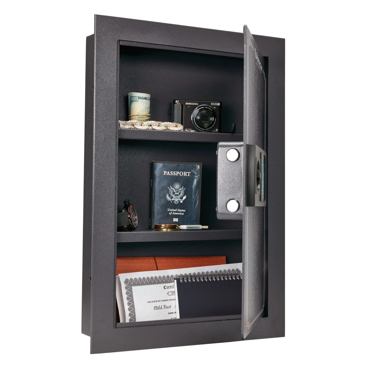 0.53 Cu. Ft. Digital Wall Safe 2 0.53 Cu. Ft. Digital Wall Safe - Image 2