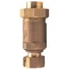 1/2 In. FNPT Inlet And Outlet Lead-Free Dual Check Valve