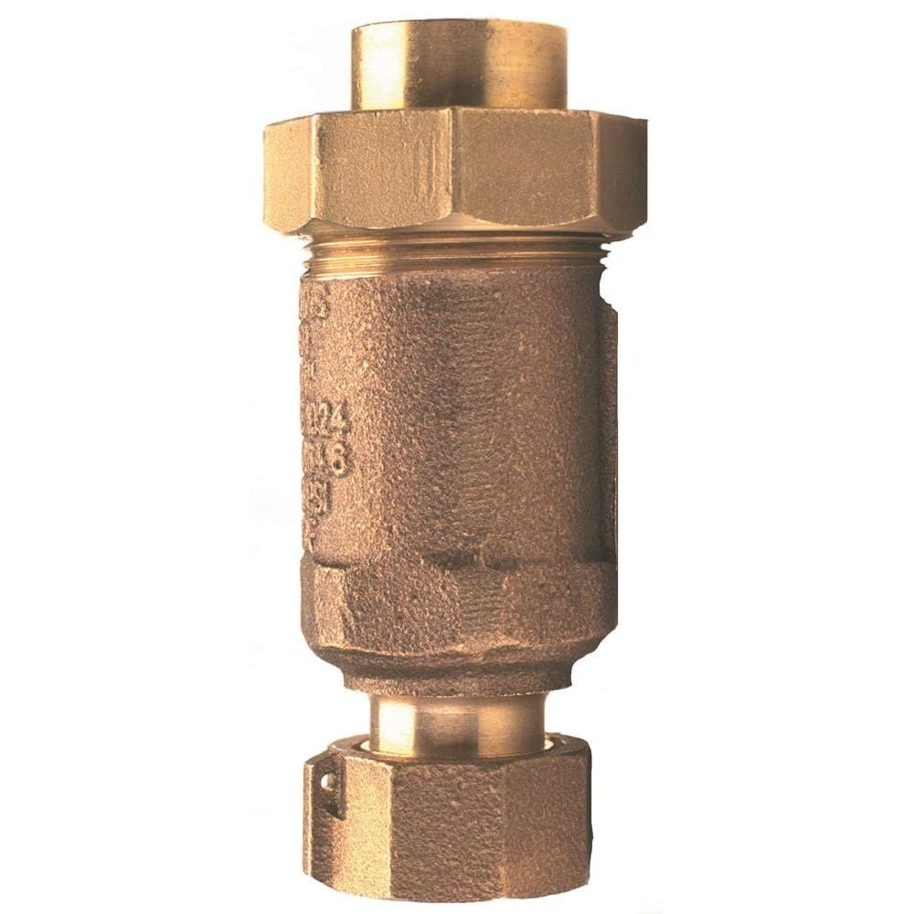 1/2 In. FNPT Inlet And Outlet Lead-Free Dual Check Valve 1 1/2 In. FNPT Inlet And Outlet Lead-Free Dual Check Valve