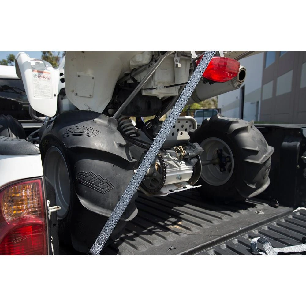 1 In. X 12 Ft. Diamond Plate Ratchet Tie Down 3 1 In. X 12 Ft. Diamond Plate Ratchet Tie Down - Image 3