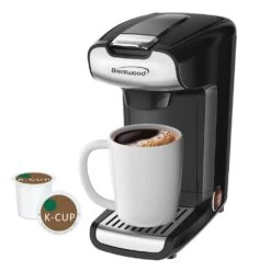 1.25-Cup Black K-Cup Single Serve Coffee Maker -arbor Shop 6386562d3fac7fd0db4b9fe00184948b