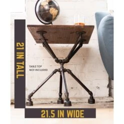 1/2 In. Black Pipe 21.5 In. W X 21 In. H Spider Design End Table Kit -arbor Shop 6386aba139f237d6d9505f980396099e