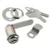 1-1/8 In. Chrome Cabinet And Drawer Utility Cam Lock