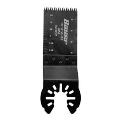 Bauer 1-3/16 In. Bi-Metal Precision Tooth Plunge/Flush Cutting Blade For Oscillating Multi Tools