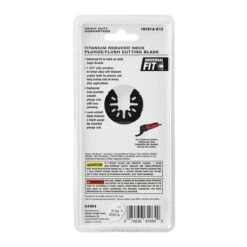 Bauer 1-3/4 In. Bi-Metal Reduced Shank Titanium Plunge/Flush Cutting Blade For Oscillating Multi Tools -arbor Shop 64964 W6