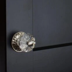 1-1/4 In. Satin Nickel Clear Acrylic Melon Cabinet Drawer Knobs With Backplate (10-Pack) 9 1-1/4 In. Satin Nickel Clear Acrylic Melon Cabinet Drawer Knobs With Backplate (10-Pack) -arbor Shop 675a82c0c515665392c9327444a2332b