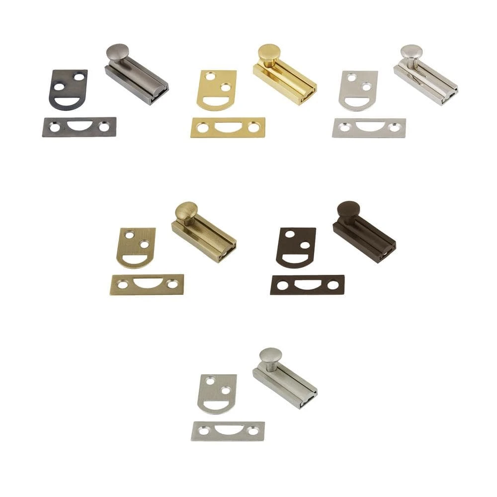 1-1/2 In. Solid Brass Oil-Rubbed Bronze Surface Bolt 2 1-1/2 In. Solid Brass Oil-Rubbed Bronze Surface Bolt - Image 2