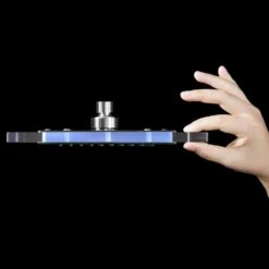 1-Spray 11.81 In. Single Wall Mount Square Fixed Rain Shower Head In Blue -arbor Shop 6c202bfb70ce35eadc776143b8c917a2