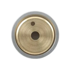 1 In., Cast Brass, Brushed Chrome, Wall Stop With Convex Bumper -arbor Shop 6f71c58b472ad1f27016d7a6ed83f584