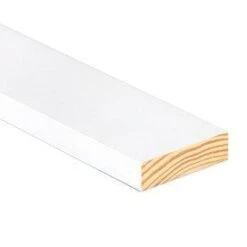 (Common: 1-in X 4-in X 8-ft; Actual: 0.7187-in X 3.5-in X 8-ft) Primed Pine Board