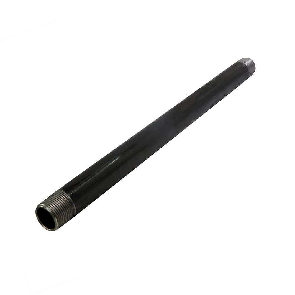 1-1/2 In. X 18 In. Black Steel Pipe 1 1-1/2 In. X 18 In. Black Steel Pipe