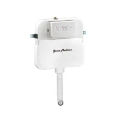 0.8/1.28 GPF 2 Ft. X 4 Ft. Concealed Dual Flush In Wall Toilet Tank Carrier For Back To Wall Toilet In White