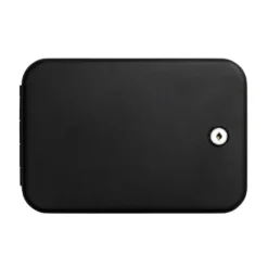 1-Gun Black Portable Travel Key Lock Gun Safe, Black -arbor Shop 7b54e2a7d6758a44053c060dab3e03b4