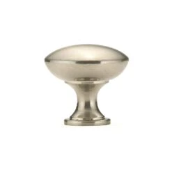1-1/8 In. Brushed Nickel Contemporary And Modern Knob -arbor Shop 7cd58255574e8e702cdeec214ffdf7c5