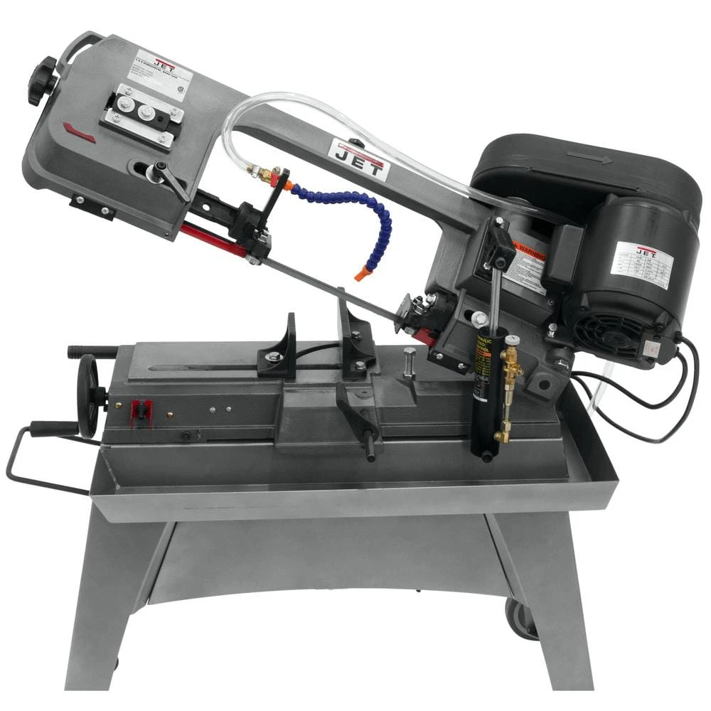 1/2 HP 5 In. X 8 In. Wet Metalworking Horizontal Band Saw With Rolling Stand, 3-Speed, 115-Volt, J-3230 3 1/2 HP 5 In. X 8 In. Wet Metalworking Horizontal Band Saw With Rolling Stand, 3-Speed, 115-Volt, J-3230 - Image 3