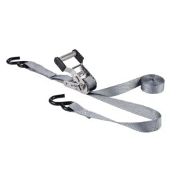 1 In. X 12 Ft. Stainless Steel Ratchet Tie Down (2-Pack)