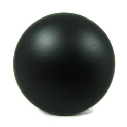 1.25 In. Matte Black Round Cabinet Knob (Pack Of 10) -arbor Shop 8040fe14e0e4b14365db1a5459ca116b