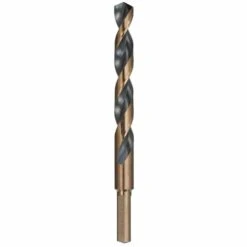 1/2 In. Black And Gold Split Point Drill Bit -arbor Shop 812c0368e80b77ec25db5ab81b45fe55