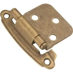 1-14/15 In. X 2-5/8 In. Black Iron Surface Self-Closing Hinge (2-Pack) -arbor Shop 81d2be4d3f046ffe4b58c6d902fd8f59