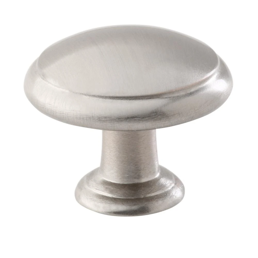1-3/16 In. Brushed Nickel Classic Knob 3 1-3/16 In. Brushed Nickel Classic Knob - Image 3