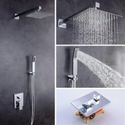 1-Spray Patterns With 1.5 GPM 10 In. Wall Mount Dual Shower Heads In Chrome 13 1-Spray Patterns With 1.5 GPM 10 In. Wall Mount Dual Shower Heads In Chrome -arbor Shop 837bdca8488cef21307c1dcb26df1364