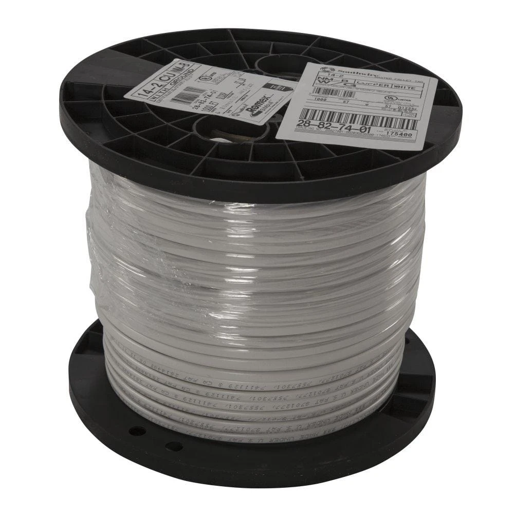 1,000 Ft. 14/2 Solid Romex SIMpull CU NM-B W/G Wire 5 1,000 Ft. 14/2 Solid Romex SIMpull CU NM-B W/G Wire - Image 5