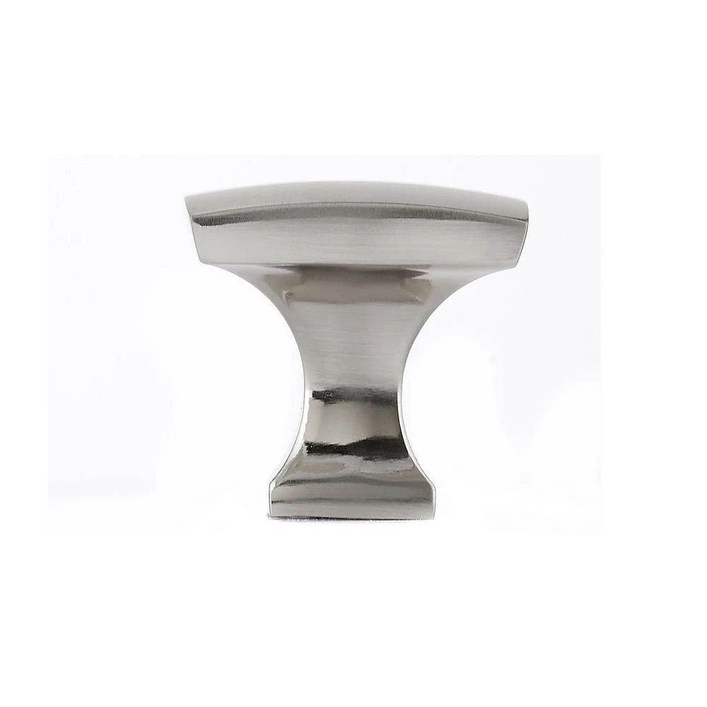 1-5/16 In. X 1-5/16 In. (33 Mm X 33 Mm) Brushed Nickel Transitional Metal Cabinet Knob 4 1-5/16 In. X 1-5/16 In. (33 Mm X 33 Mm) Brushed Nickel Transitional Metal Cabinet Knob - Image 4