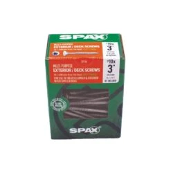 Spax #10 X 3 In. T-Star Plus Flat Head Interior/Exterior HCR-X Screw (67-Box) -arbor Shop 875c5f3c766022a5ea9cf0048483f04d