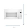 1.6-cu Ft Over-the-Range Microwave (White)