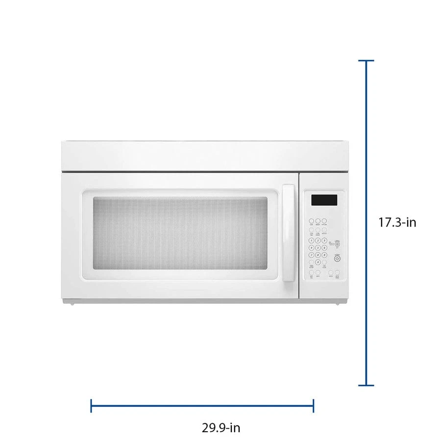 1.6-cu Ft Over-the-Range Microwave (White) 1 1.6-cu Ft Over-the-Range Microwave (White)