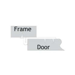 1-14/15 In. X 2-5/8 In. Black Iron Surface Self-Closing Hinge (2-Pack) -arbor Shop 898888cb9940c061de282b1c3a35f52e 73cff959 f081 420a a381 d012379dcf5b