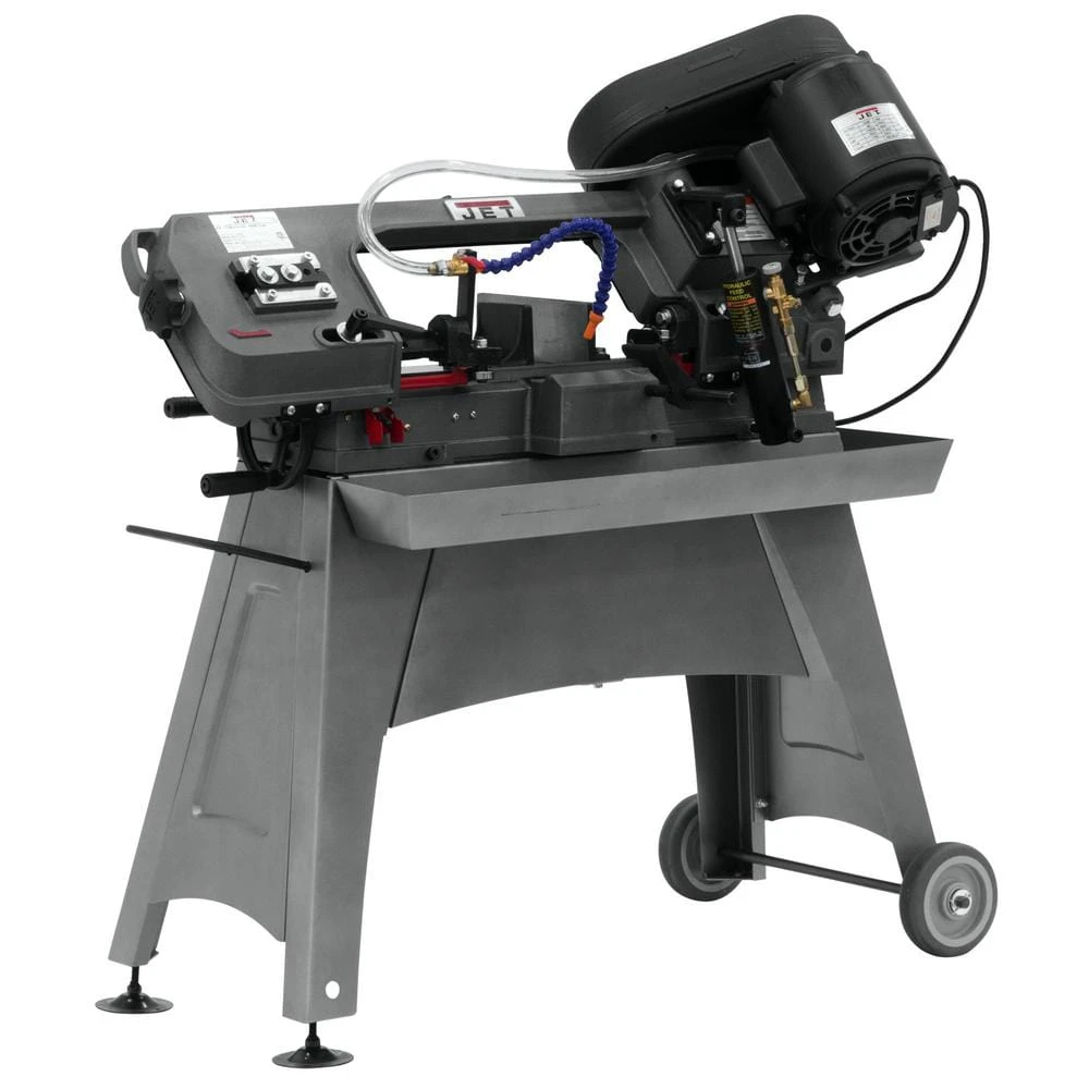 1/2 HP 5 In. X 8 In. Wet Metalworking Horizontal Band Saw With Rolling Stand, 3-Speed, 115-Volt, J-3230 6 1/2 HP 5 In. X 8 In. Wet Metalworking Horizontal Band Saw With Rolling Stand, 3-Speed, 115-Volt, J-3230 - Image 6